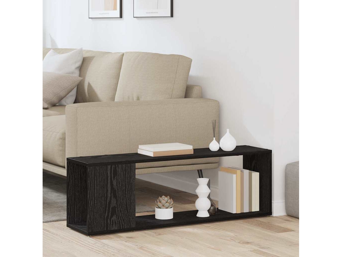 Vidaxl Conjunto De Móvel De Tv 100 X 24 X 63 Cm Preto