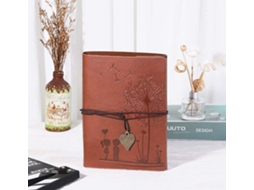Caderno De Viagem A5, Esboços E Diário De Marrom