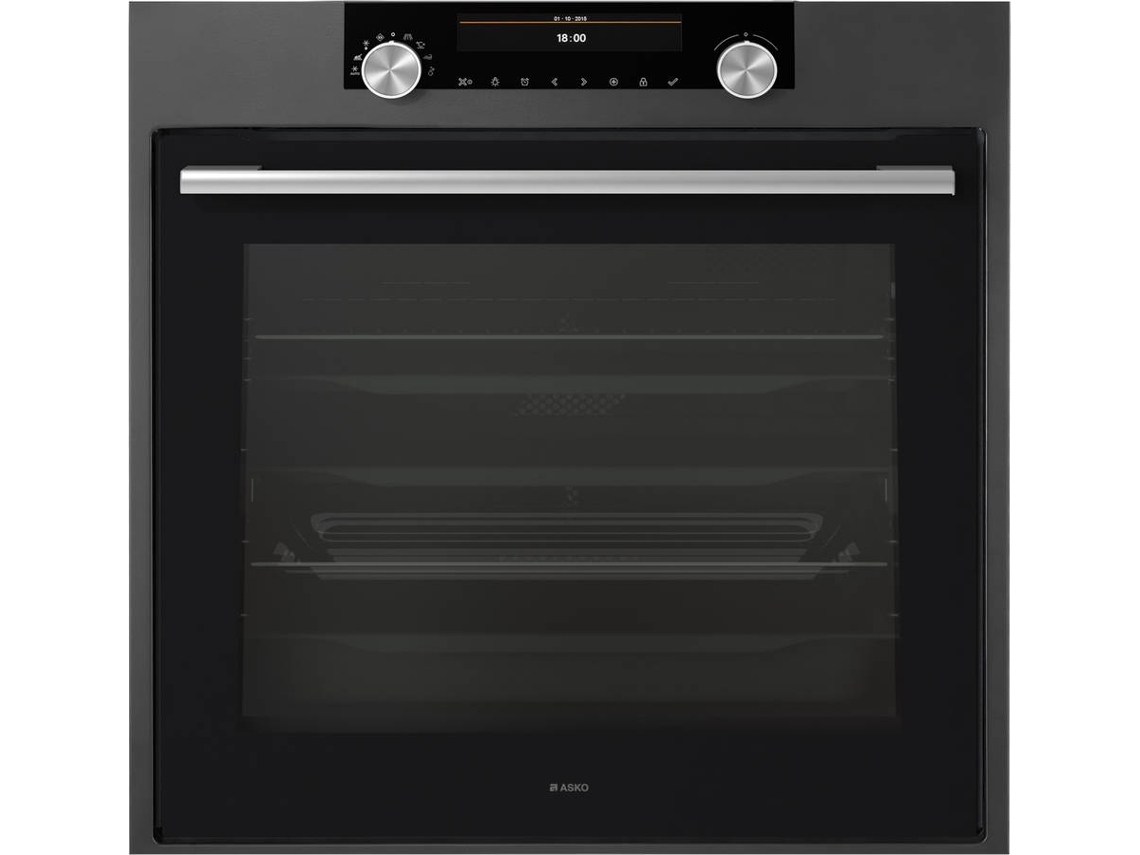 Forno ASKO OP8687A (70 L 59.5 cm Pirolítico Preto) Worten.pt