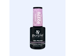 Verniz Gel Roxo Wonderful Sand P2270
