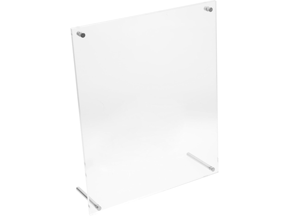 Porta-retratos Multifuncional Em Acrílico Transparente De 25 Cm (10 Polegadas), Fácil De Posicionar.