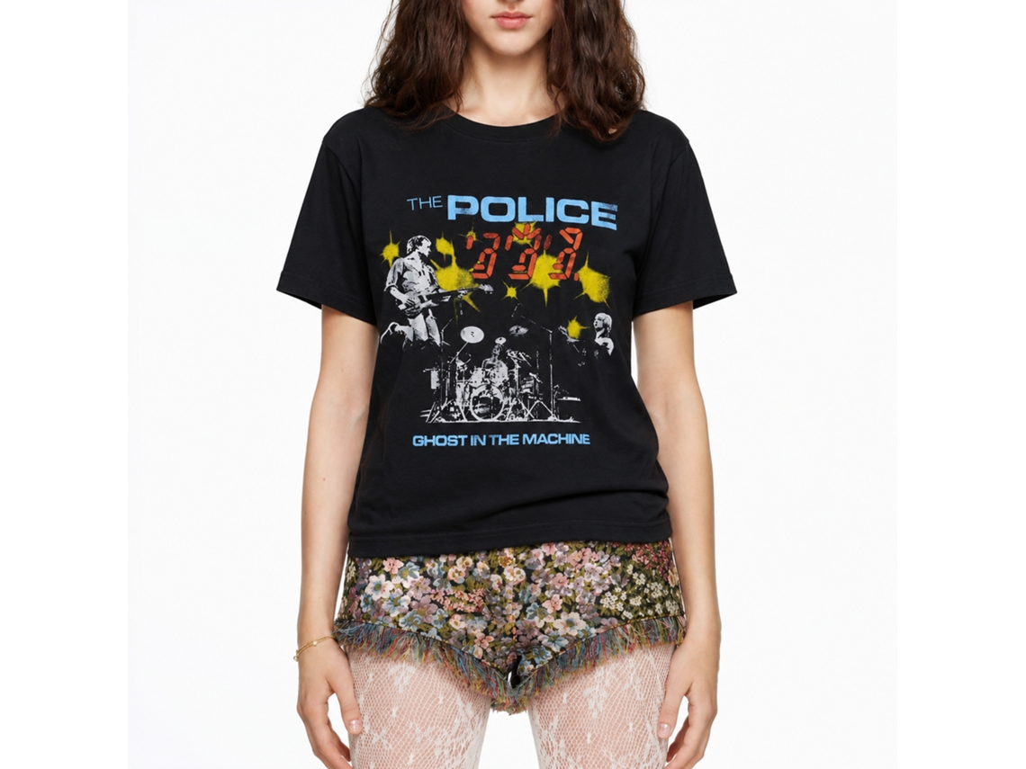 The Police Ghost In The Machine Live T-shirt Unisex Adults Size:m