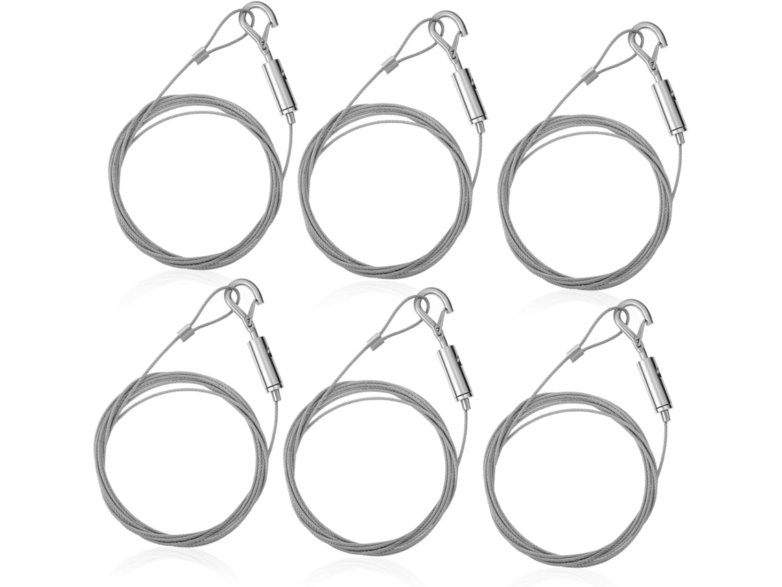 Conjunto de 6 placas reforçadas em aço inoxidável para estruturas duráveis com alta capacidade de carga e compartimento ajustável.