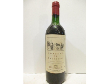 Vinho Tinto CHÂTEAU DE GAUSSENS 1986 (75 cl - 1 unidade)