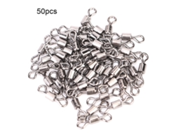 Conector de Pesca Aço Inoxidável 50pcs 10