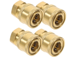 Conjunto De 4 Adaptadores Para Mangueira Jardim Com Conector