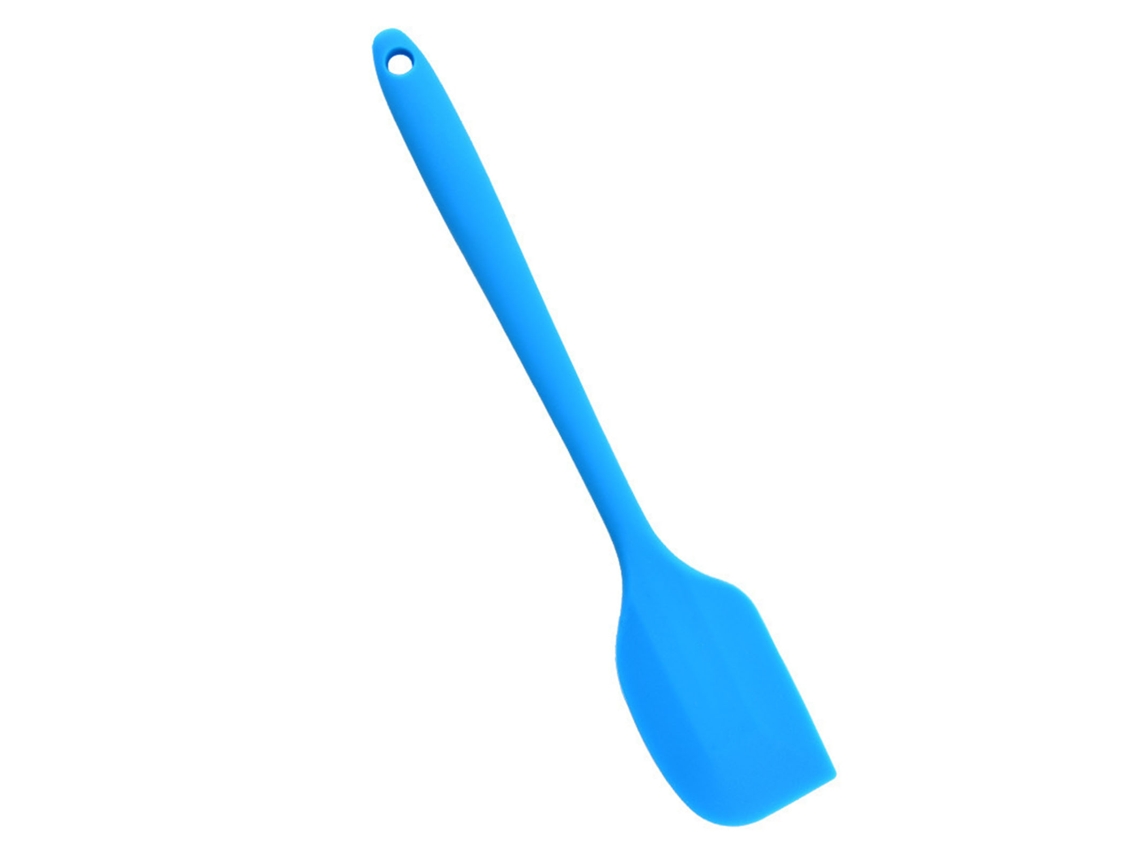 Espátula De Silicona Alimentaria Resistente Ao Calor Ferramenta De Cozinha Para Cozinhar Assar Azul
