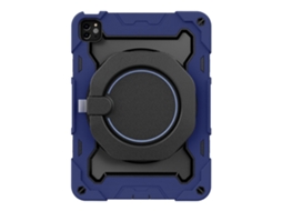 Capa Para Tablet Lurelia, Compatível Com Huawei Matepad Se 11 2024, Azul Marinho, Pc, Suporte Giratório, Proteção Antiquedas