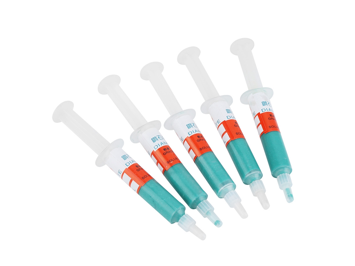 Pasta De Polimento De Diamante 5 Peças/conjunto Para Lixamento E Polimento Composto Abrasivo Tubo Agulha W71500