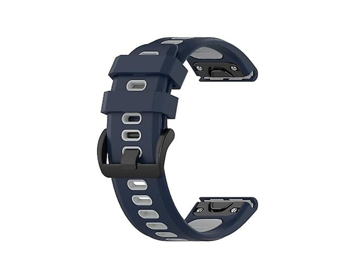 Lurelia Pulseira, Compatível Com Garmin Fenix 7 22mm Azul Cinza