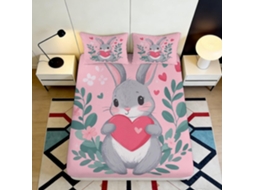 Conjunto de Cama Fofo em Microfibra Fronha 200x25cm