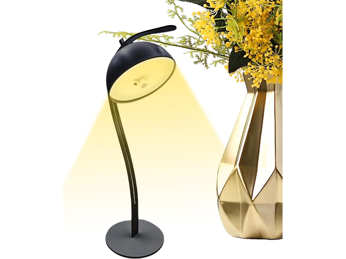 Candeeiro De Mesa Para Leitura, Candeeiro De Cabeceira Led Com Sensor Toque