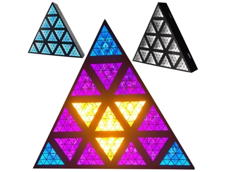 Efeito de iluminação Led Light4me Triangis 64x2w Rgba