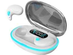 Fones De Ouvido Intra Auriculares Sem Fio Com Cancelamento Ruído, Chamadas Nítidas E Estojo De Carregamento
