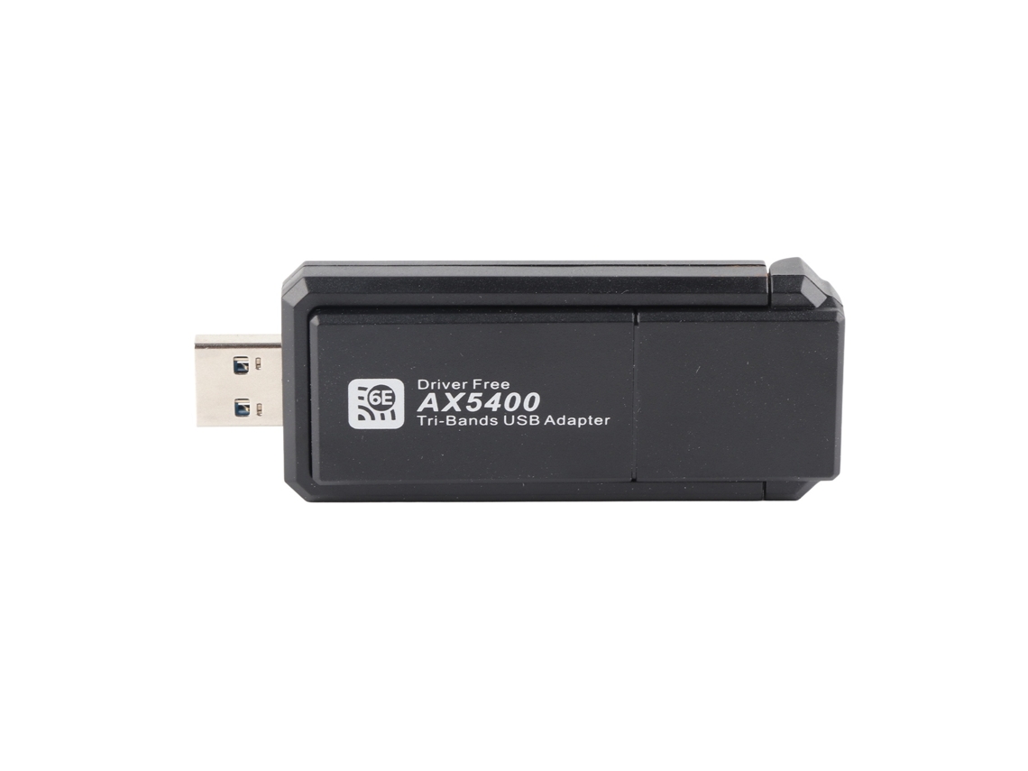 Lurelia Adaptador Usb Wi-fi 6 5400 Mbps 574 Mbps 2,4 Ghz Tri Band 2,4/5/6 Ghz