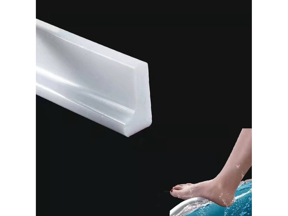 Barreira de Água de Silicone para Chuveiro, 2m
