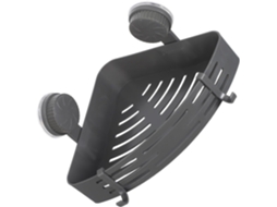 Cesto De Canto Triangular Ushobe Para Banheiro, Em Abs, Com Ganchos, Versátil Para Cozinhas E Lavabos