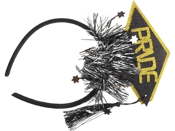Tiara De Formatura Com Borla - Elegante E Confortável Para Eventos Festivos E Formaturas.