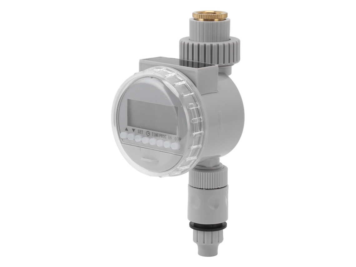 Temporizador Rega Gotejamento G1/2 G3/4 Cinza S/MARCA