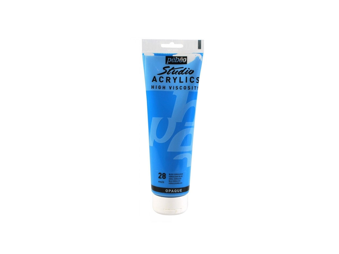 Tinta Acrílica PÉBÉO (Opaca - Azul - 250ml)