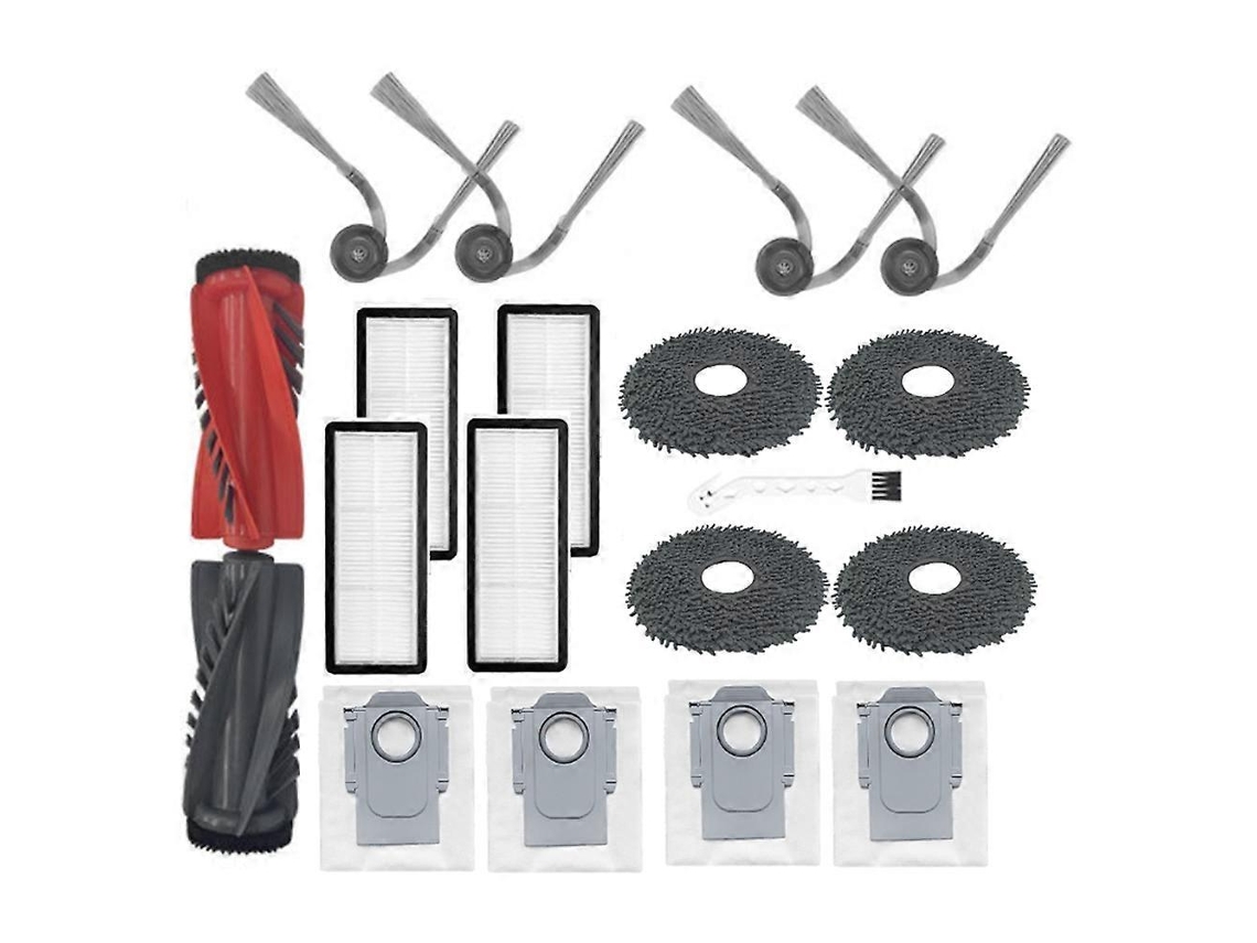 Peças De Reposição Para O Aspirador Robô Qrevo Curve P20 Pro: Acessórios, Escovas Laterais Principais, Sacos De Pó, Panos De Limpeza E Filtros._ptg