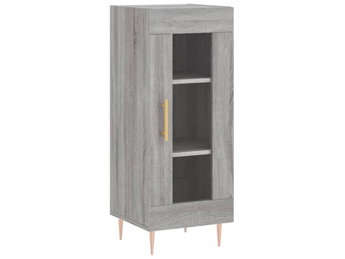 Sideboard, Sideboards Vidaxl Cinzeto Madeira Processada (n/a)