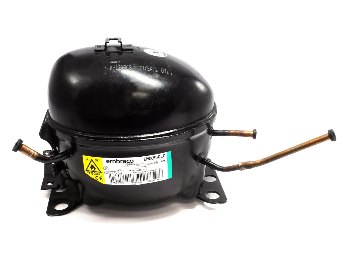 Compressor Embraco Emx55clc R600a Lbp 9,04cc para Frigorífico/congelador Cmp606eb