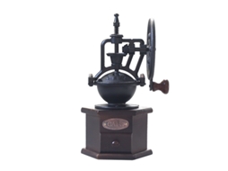 Moedor De Café Manual Com Roda Gigante Hexagonal Retrô, Moedor De Grãos De Café, Moedor De Ferro Fundido, Moedor De Pimenta Brilvibera