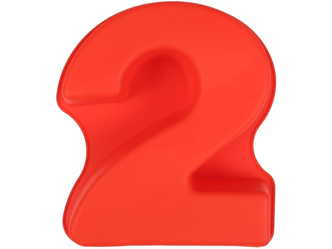 Molde De Silicone Grande Para Bolo | 2 Unidades | 10 Polegadas