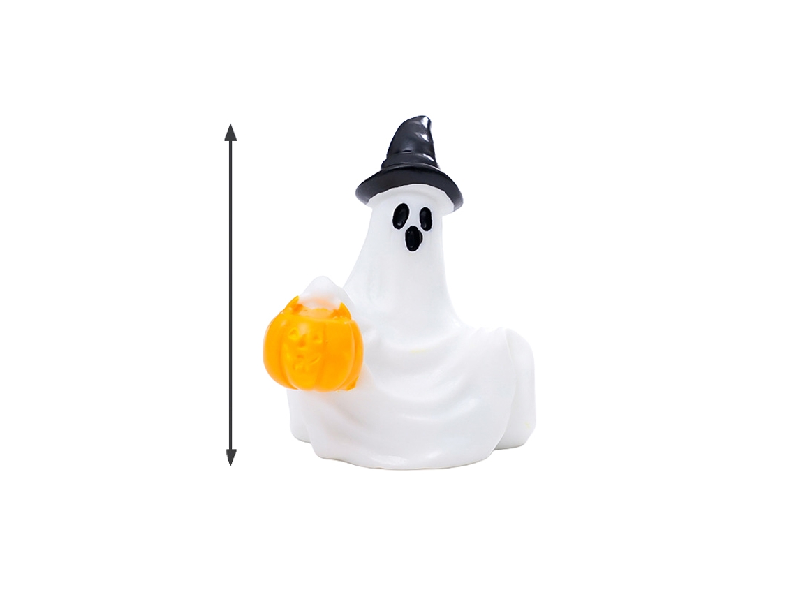 Laxiscreed Boneco De Halloween Com Abóbora, Fantasma E Caveira Para Decoração De Mesa E Diy