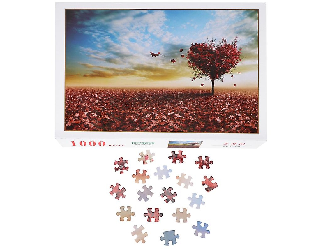 1 Conjunto De Paisagem De Quebra Cabeça De Papel Allinless