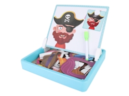 Primerox brinquedo Magnético Educativo para Crianças Puzzle Interativo Desenho Desenvolvimento Cerebral