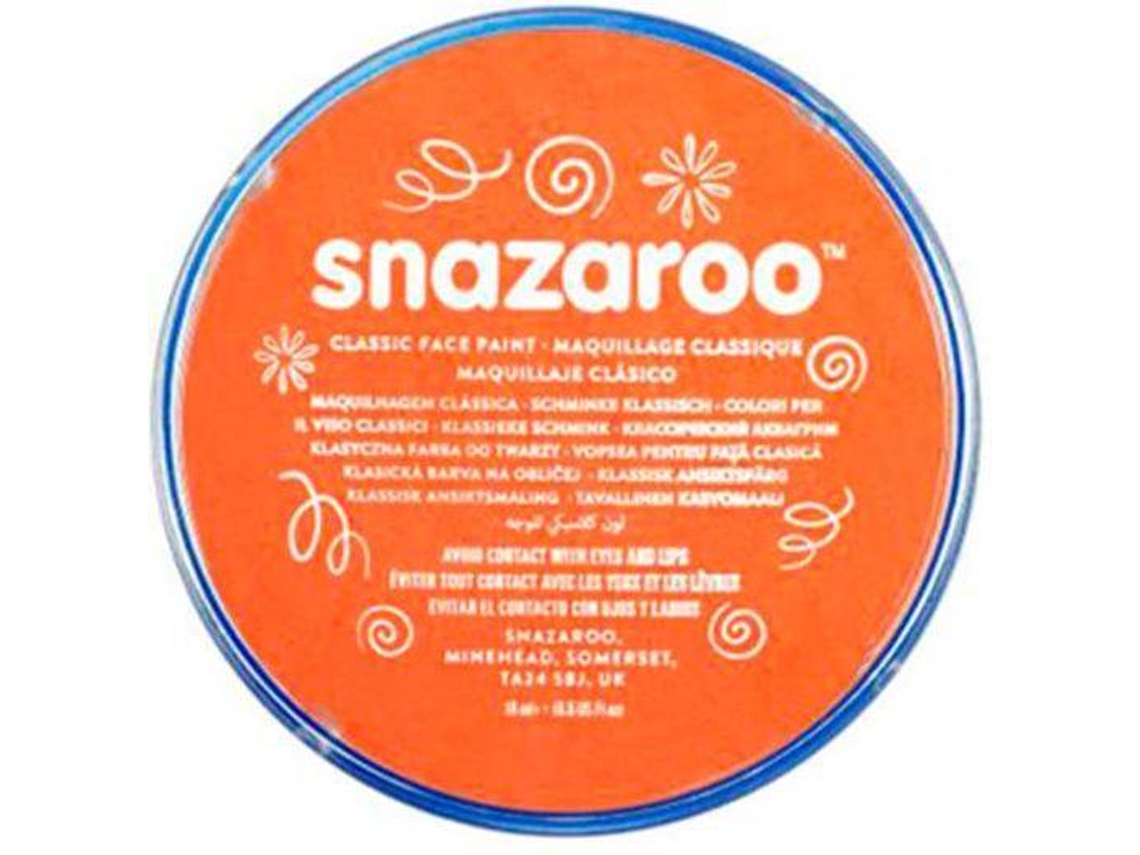 Pintura Facial SNAZAROO Laranja (18 ml)