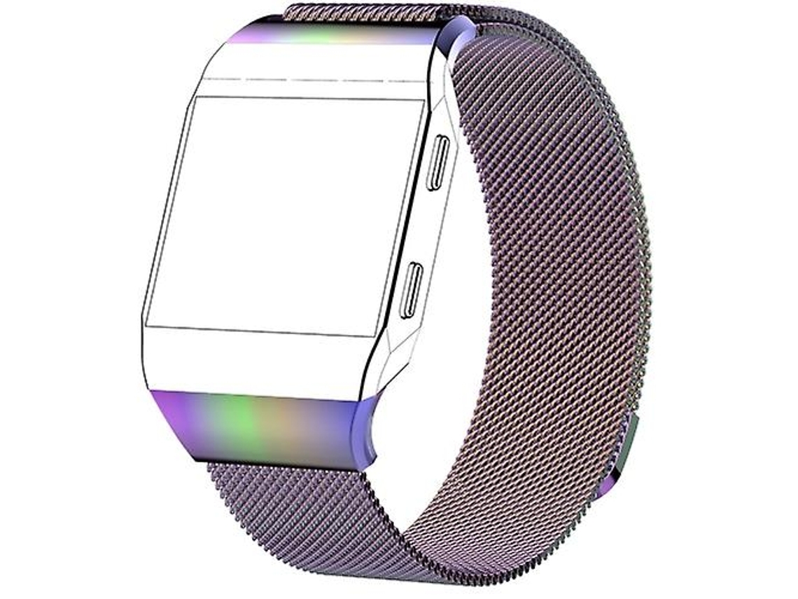 Pulseira Milanesa, Compatível Com Relógio Fitbit Ionic, Cor Chennls