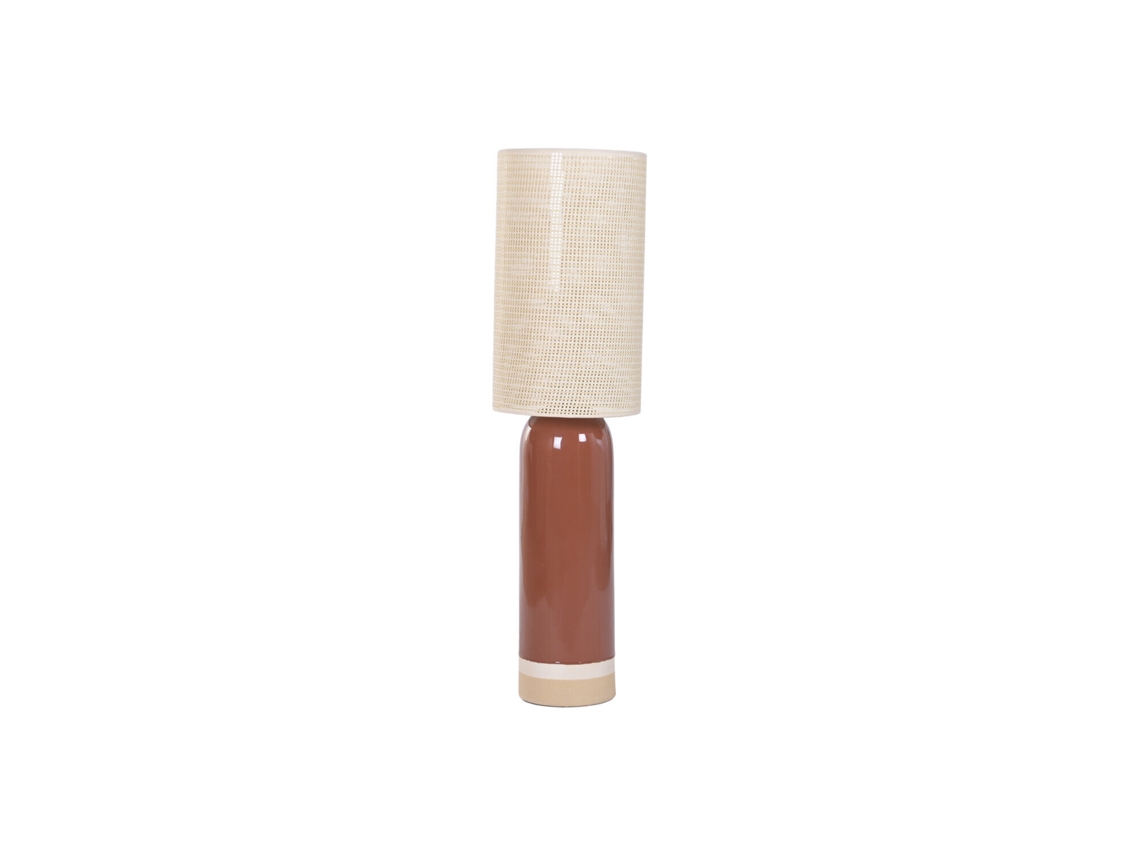 Luminária de Chão Bicolor em Fibra Cerâmica, 30x30x112cm ALEXANDRA HOUSE LIVING