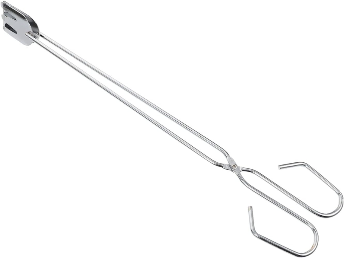 Pinça Para Churrasco Cromada Yardwe De 5 Peças, Pinça Longa E Ergonômica, Utensílio Portátil Para Grelhar Em Atividades
