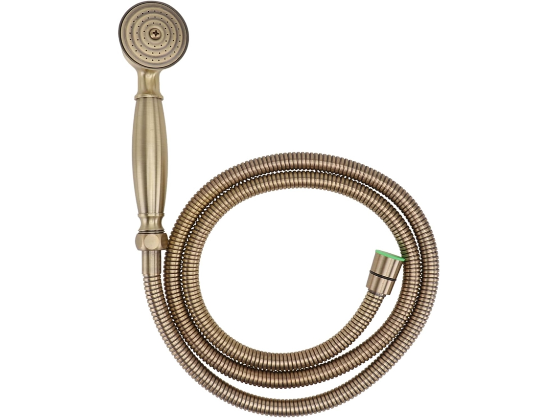 Chuveiro De Mão Retrô Elegante Em Latão Com Alta Pressão, Prático Para Banheiro, Fácil De Instalar E Gokoco