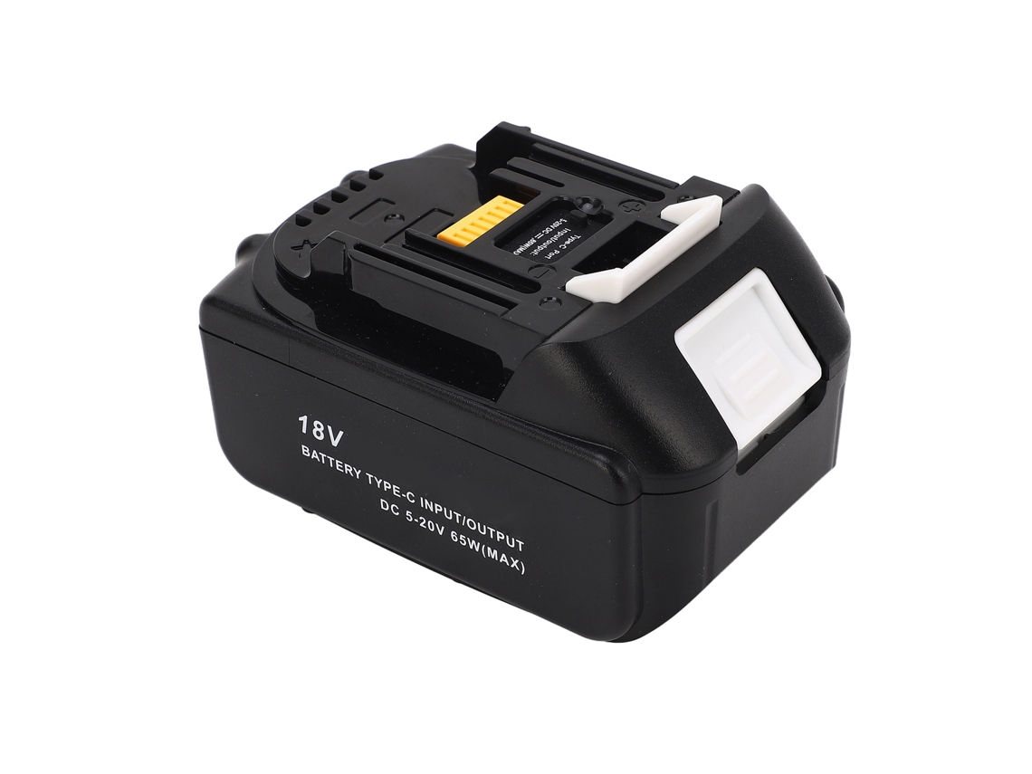 Bateria De Lítio De 18v 5.0ah Com Indicador Led Tipo C Para Bl1830 Bl1840 Bl1850 Bl1860