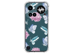 Capa Tumundosmartphone De Silicone Resistente A Impactos Para Nothing Phone 4a Pro 5g Com Estampa Floral E 10 Padrões
