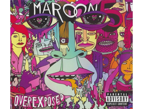 Maroon 5 Overexposed CD 2012 Edição Deluxe Am Octone Records