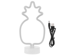 Luz de Néon de Mesa com Base Forma Única para Decoração | S/MARCA