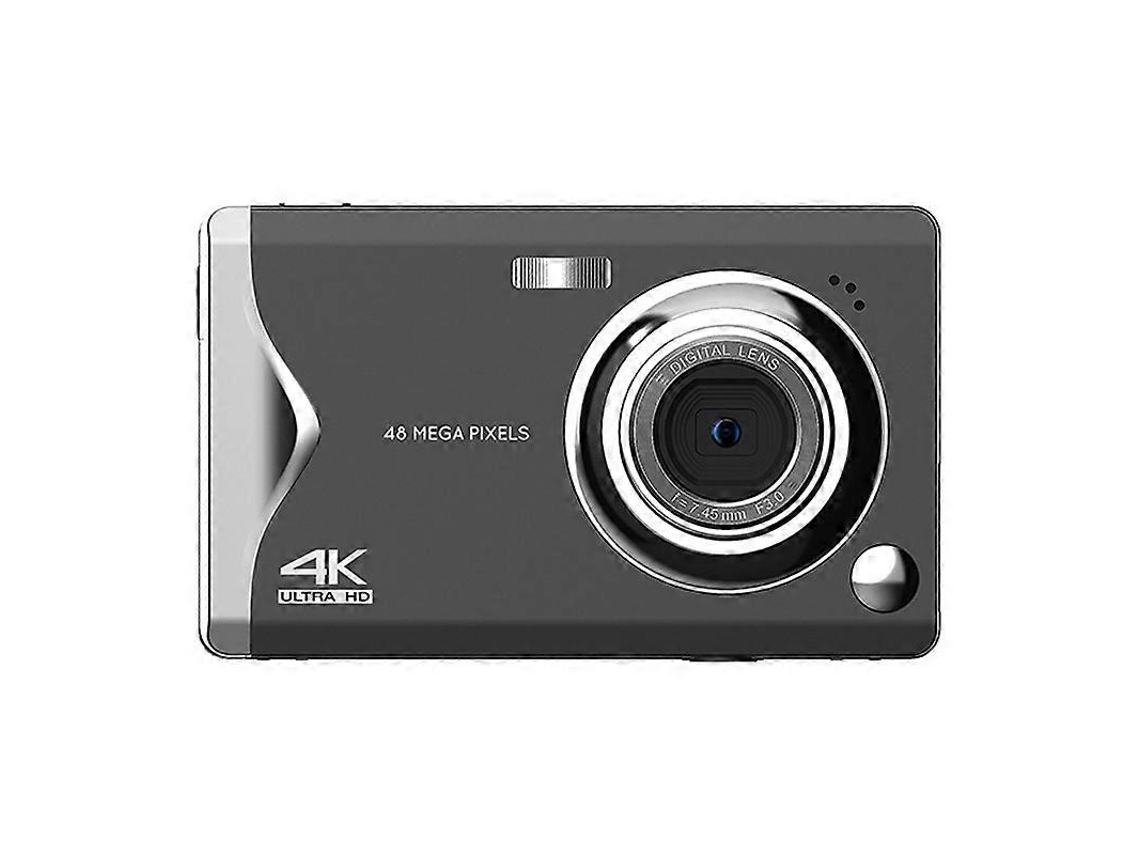 Câmera Digital Hd Com Tela Ips De 3 Polegadas E Foco Automático, Resolução 4k Hd