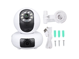 4mp Dual Lens Indoor Security Camera Wifi Indoor Wireless Home Security Camera With Auto Tracking Hd Night Vision For Elderly Children Pet Yt89