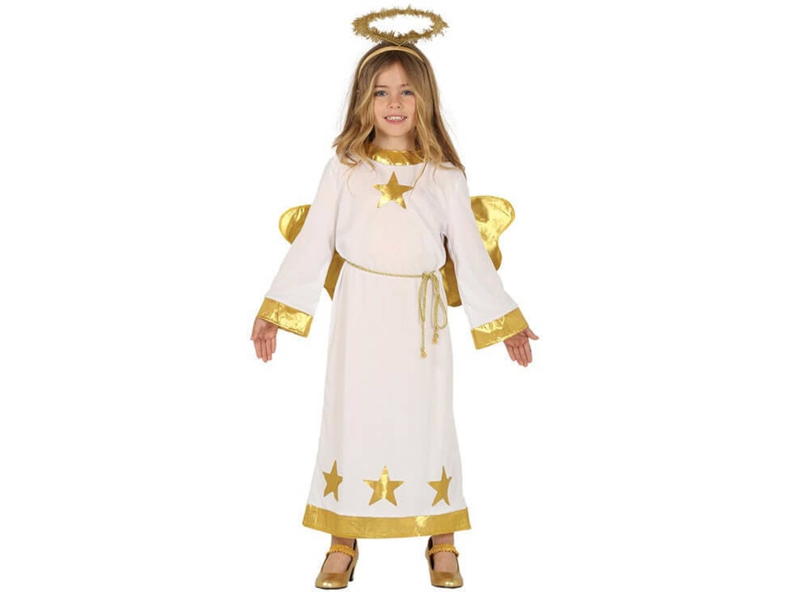 Fato de Menino DISFRAZZES Anjo Com Estrelas (Tam: 7 a 9 anos)