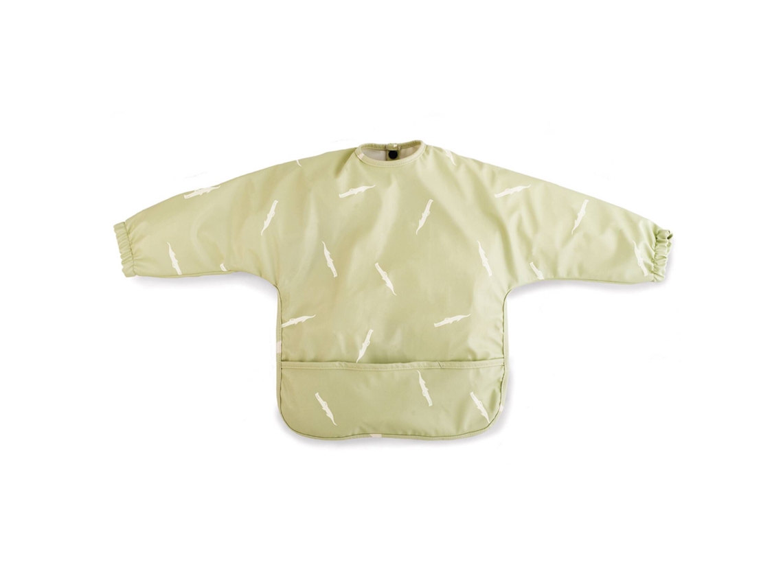 Bibe de Mangas Compridas Verde BABY WELLS
