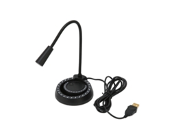 Microfone de computador Golden Light (redução inteligente de ruído, captação de som de 360 graus)