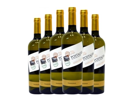 Vinho branco FIN DEL MUNDO Postales Chardonnay Patagonia (0.75 L - 6 Unidades)
