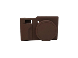 Adequado Para Capa De Silicone Lumix Tz99 Db Café Brilvibera