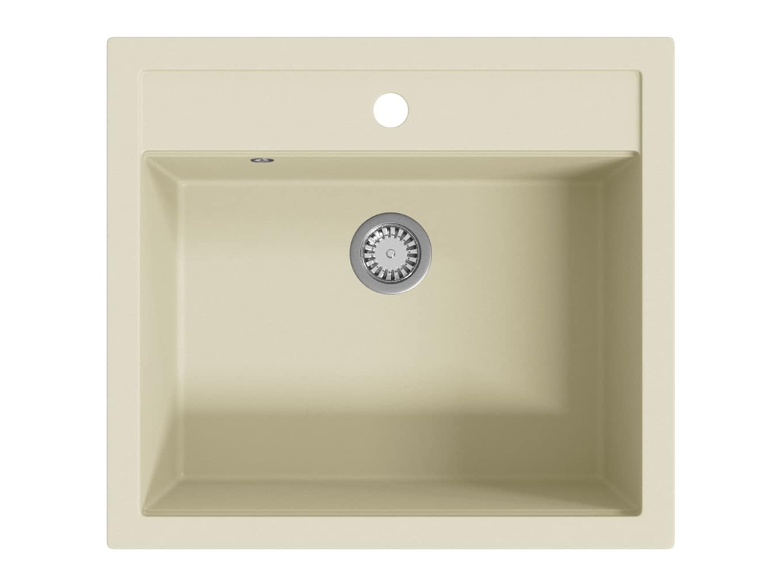 Kitchen Sink, Kitchen Sinks Vidaxl Bege Granito (n/a)