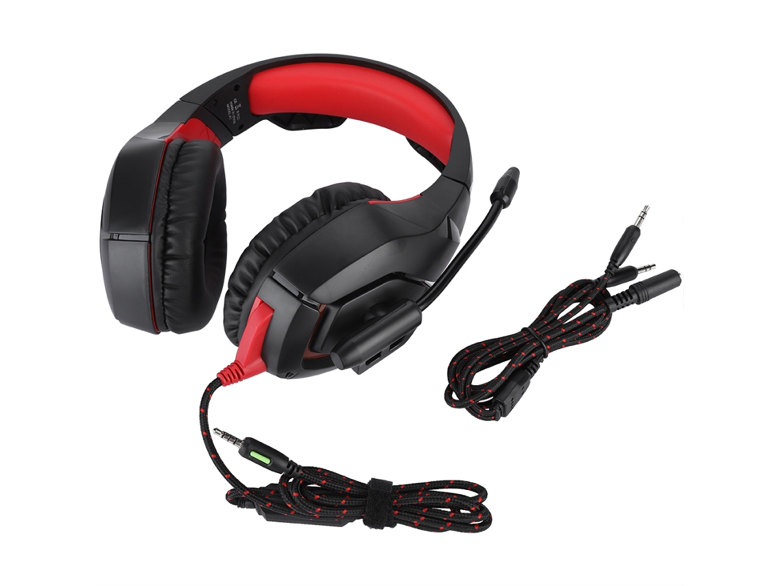 Fone LAXISCREED Ps4 Xbox One Vermelho Preto